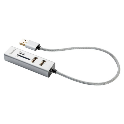 YHC 101SR USB COMBO HUB+cítacka   YENKEE