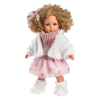 Llorens 53542 Elena realistická bábika s mäkkým látkovým telom 35 cm