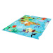 Detský kusový koberec Torino kids 233 WORLD MAP Rozmery koberca: 160x230