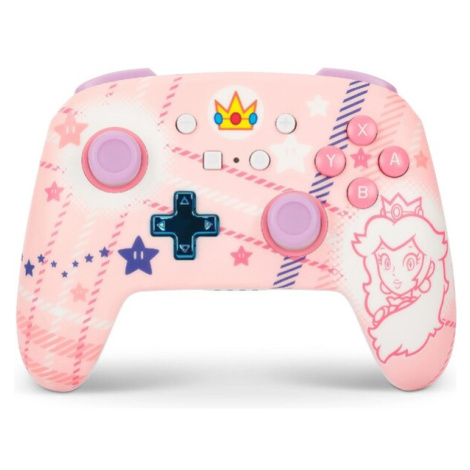 PowerA Enhanced bezdrôtový herný ovládač pre Nintendo Switch (OLED, Switch, Lite) Princess Peach