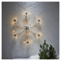 Dekoračná LED lampa Flower Snowflake Ø 60 cm