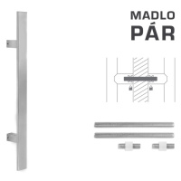 FT - MADLO kód 841S 40x10 mm UN 600 mm 40x10 mm 800 mm , nerez matná