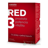 Cemio RED3 prostata, potencia, vitalita 75 kapsúl