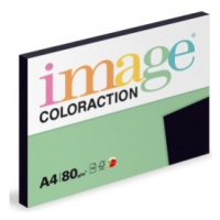 Farebný papier A4/80g Black čierny (bal=100 hár)
