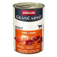 ANIMONDA Konzerva Gran Carno hovädzie + kura 400 g