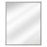 Kúpeľňové zrkadlo Madera s LED osvetlením 68x83 cm čierne