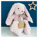 Doudou Histoire d´Ours Plyšový kamarát ružový zajačik 50 cm