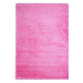 Kusový koberec Efor Shaggy 7182 Pink - 80x150 cm Mono Carpet