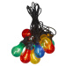 Farebná svetelná LED reťaz Star Trading Circus Filament, dĺžka 4 m