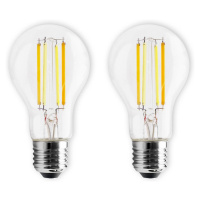 LED žiarovka E27 7W filament stmieva CCT tuya 2ks