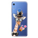 Odolné silikónové puzdro iSaprio - Sir Giraffe - Huawei Y6s