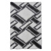 Sivý ručne tkaný koberec 120x170 cm Noble House – Think Rugs
