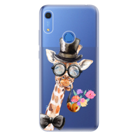 Odolné silikónové puzdro iSaprio - Sir Giraffe - Huawei Y6s