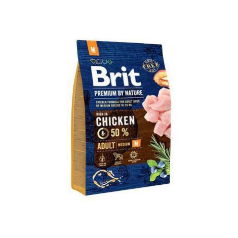 Brit Premium Dog by Nature Adult M 3kg