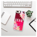 Neónové púzdro Pink iSaprio - Love - iPhone 8 Plus