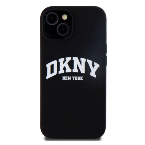 DKNY Liquid Silicone Arch Logo MagSafe Apple iPhone 13 DKHMP13MSNYACH Black