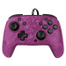 PDP Faceoff Deluxe+ Audio Controller Camo Purple