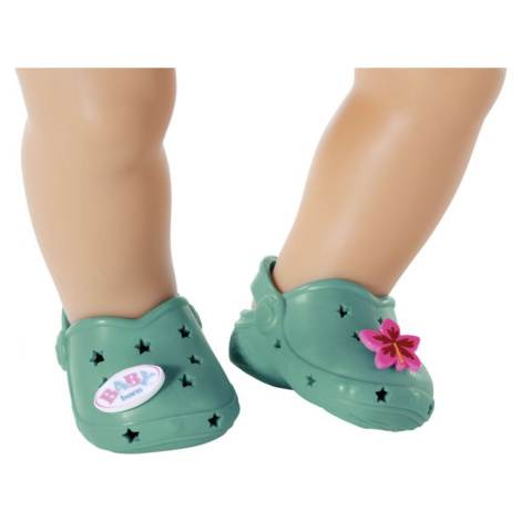 Baby Born Gumové sandálky zelené
