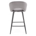 Barová stolička Ivy6 sivá