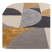 Okrovožltý vlnený koberec 160x230 cm Sunset – Asiatic Carpets