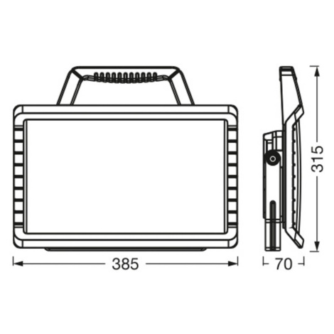 Ledvance LED Worklight Value Battery panel 26W