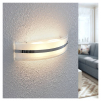 LED nástenná lampa LED Zinka zo skla, 37,5 cm