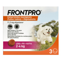 FRONTPRO 11 mg pre psy 2 - 4 kg 3 ks