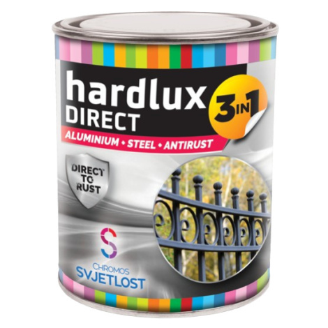Chromos-Svjetlost HARDLUX DIRECT 3v1 - Antikorózna farba na kov (zákazkové miešanie) RAL 6010 - 