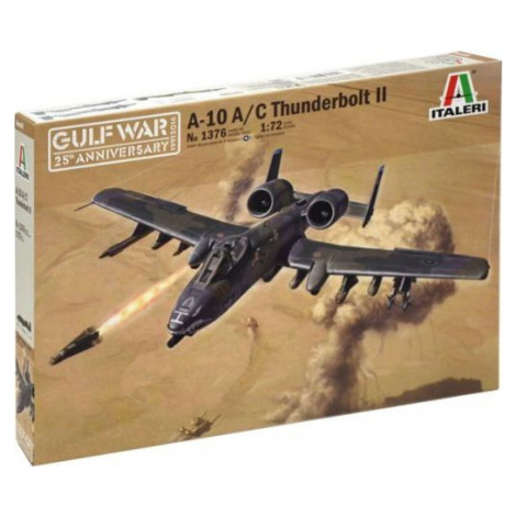 Italeri Model Kit lietadlo 1376 A-10 AC Thunderbolt II Gulf War 1:72