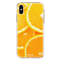 Plastové puzdro iSaprio - Orange 10 - iPhone XS