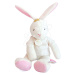Plyšový zajačik Bunny Star Perlidoudou Doudou et Compagnie ružový 25 cm v darčekovom balení od 0