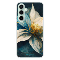 Odolné silikónové puzdro iSaprio - Blue Petals - Samsung Galaxy S23 FE