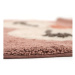 Ružový detský koberec 90x115 cm Little Pepa – Nattiot