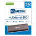 Externí SSD 512GB Verbatim USB 3.2,500MB/s (69285)