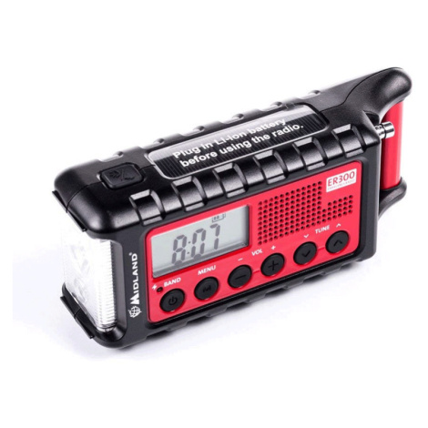 Midland Solárne rádio Midland ER300 s dynamom a LED baterkou