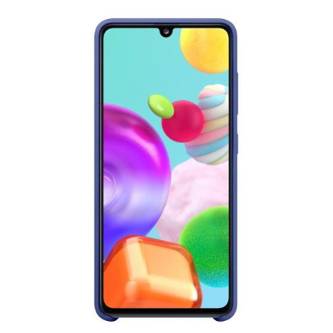 SAMSUNG EF-PA415TL PRE GALAXY A41 SILIKONOVE PUZDRO, MODRE