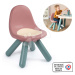 Stolička pre deti Chair Pink Little Smoby ružová s UV filtrom a nosnosťou 50 kg výška sedadla 27