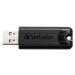 VERBATIM Flash Disk 64GB PinStripe USB 3.0, čierna