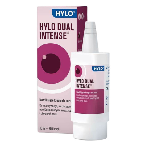 HYLO EYE CARE hylo dual intense zvlhčujúce očné kvapky 10 ml