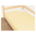 Benlemi Jednolôžkové prestieradlo JERSEY EXCLUSIVE z bavlny 160 g/m2 Zvoľte farbu: Žltá, Zvoľte 