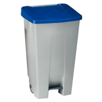 Gastro Odpadkový kôš nášľapný 120 l, sivá/modrá