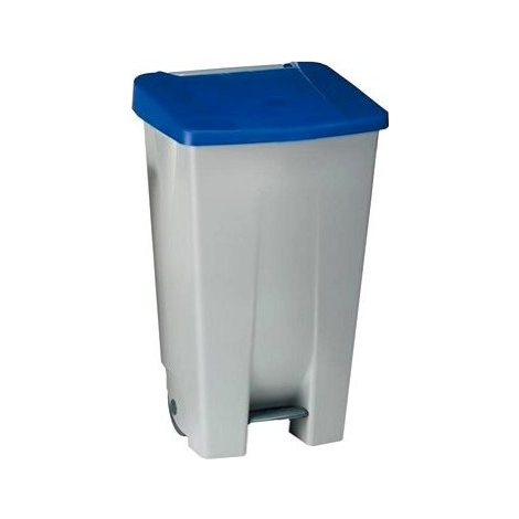 Gastro Odpadkový kôš nášľapný 120 l, sivá/modrá