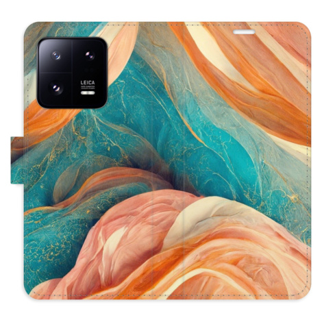 Flipové puzdro iSaprio - Blue and Orange - Xiaomi 13 Pro