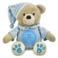 BABY MIX Plyšový Medvedík S Projektorom Modrá