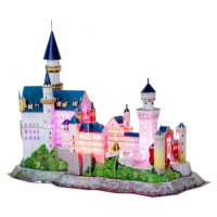 Puzzle 3D Zámek  Neuschwanstein / led - 128 dílků