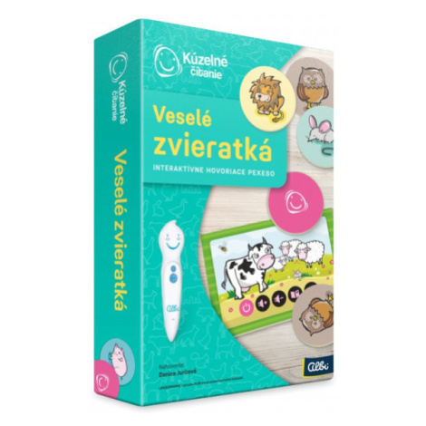 Kúzelné čítanie - Hra pexeso - Veselé zvieratká Albi