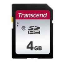 Karta TRANSCEND SDHC 4GB 300S, trieda 10 (R:20/W:10 MB/s)