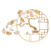 Kovová nástenná dekorácia 91,5x63 cm Nippon – Mauro Ferretti
