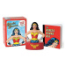 Running Press Wonder Woman Talking Figure and Illustrated Book (Miniature Editions)