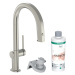 Drezová batéria Hansgrohe Aqittura bez výpuste nerez 76800800